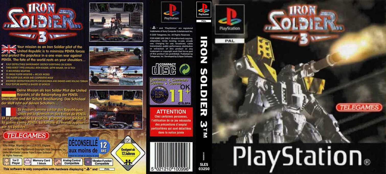 Iron Soldier 3 — box-texture (EU)