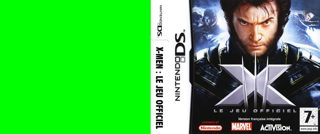 X-Men - The Official Game - Video — box-texture (FR)