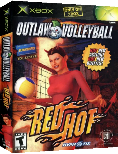 Outlaw Volleyball - Red Hot — box-3D (US)