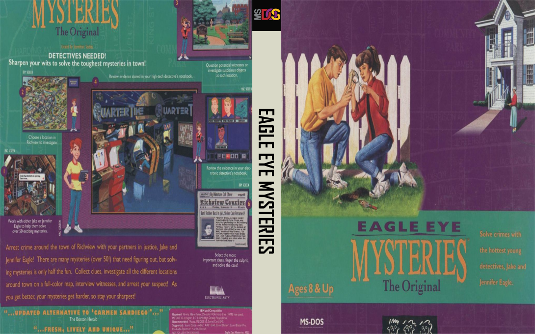 Eagle Eye Mysteries — box-texture (US)