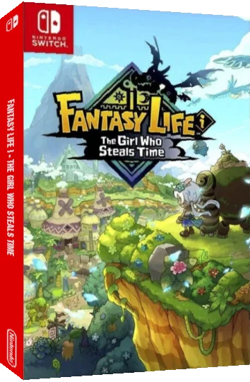Fantasy Life i - The Girl Who Steals Time — box-3D (WOR)