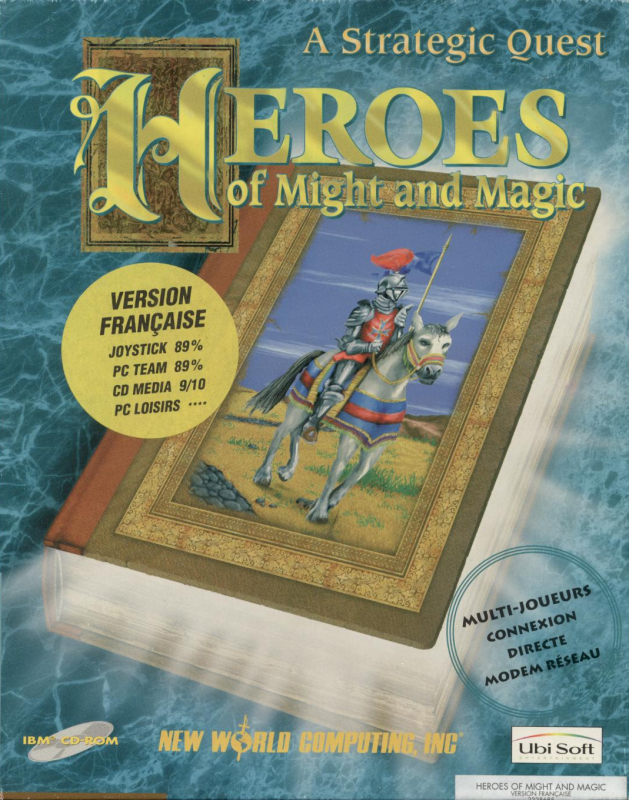 Heroes Of Might And Magic — box-2D (FR)