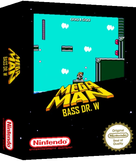 MegaMan : Bass Dr. W — box-3D (SS)