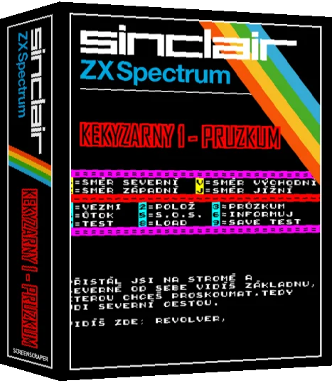 Kekyzárny 1 - Průzkum — box-3D (SS)