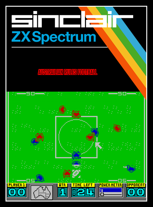 Austrailian Rules Football — box-2D (SS)