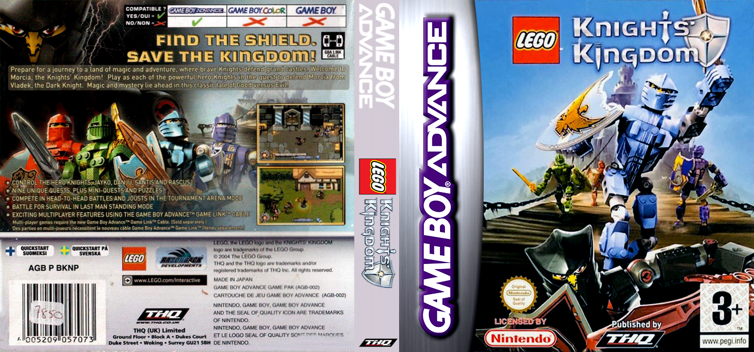LEGO Knights Kingdom — box-texture (EU)