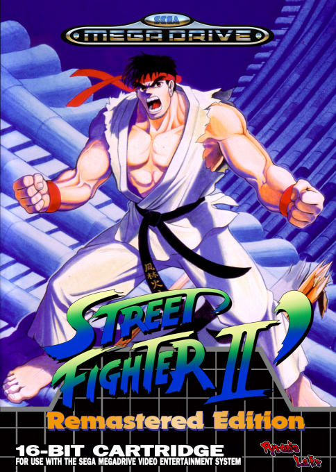 Street Fighter 2 Remastered — box-2D (EU)
