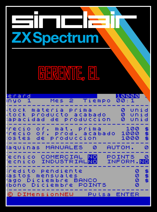 Gerente, El — box-2D (SS)