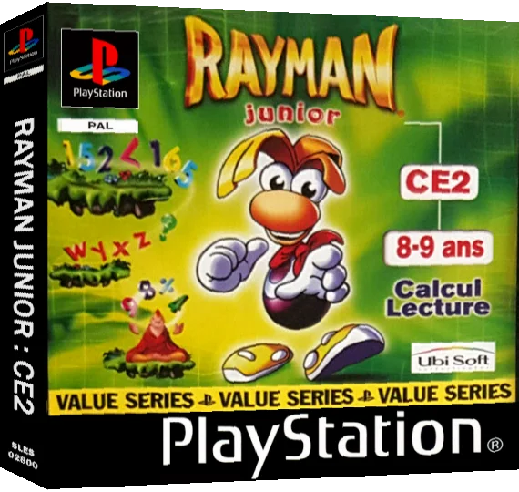 Rayman Junior - Level 3 — box-3D (FR)