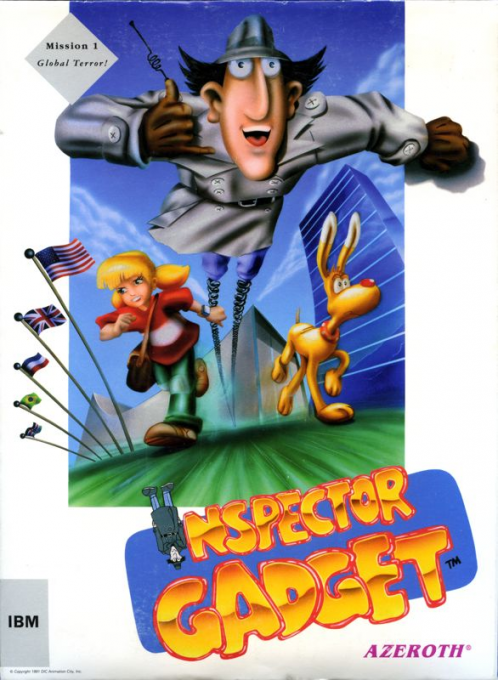 Inspector Gadget box art