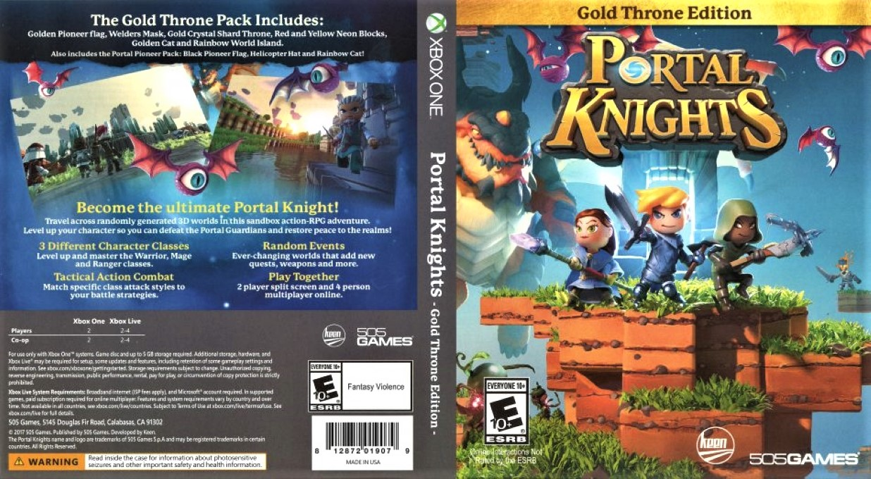 Portal Knights — box-texture (US)
