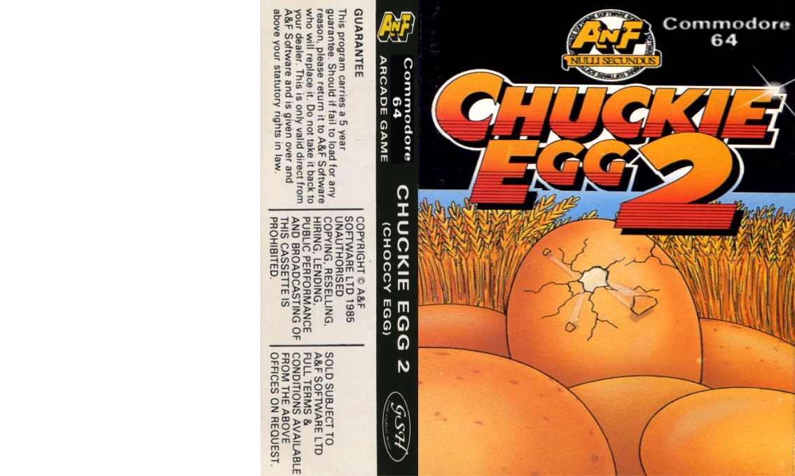 Chuckie Egg 2 — box-texture (EU)