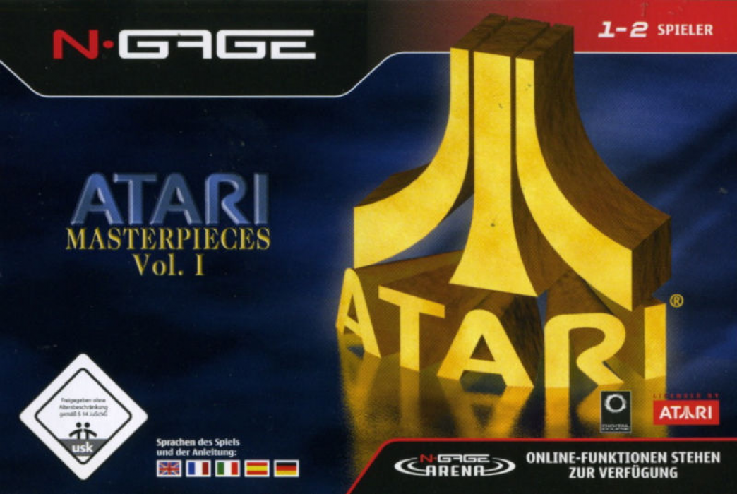 Atari Masterpieces Vol. I — box-2D (DE)