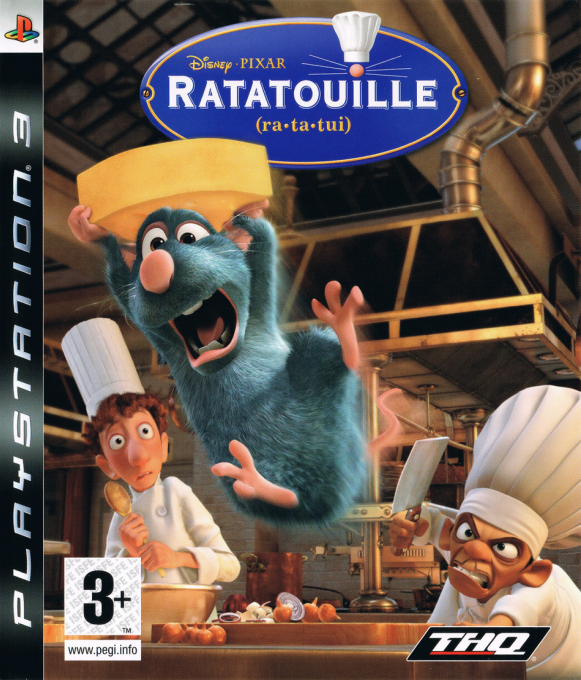 Disney-Pixar Ratatouille — box-2D (SP)