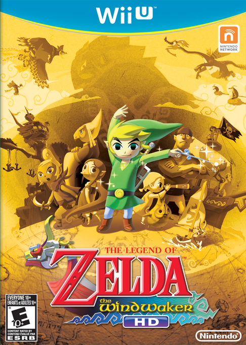 Legend of Zelda, The - The Wind Waker HD box art