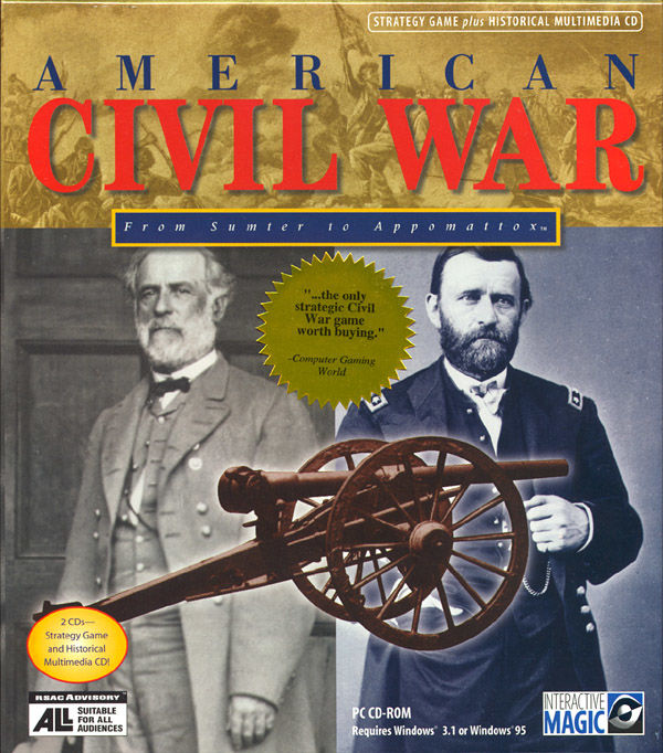 American Civil War: From Sumter to Appomattox box art