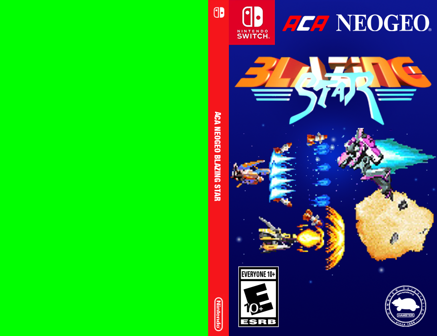 Aca Neogeo Blazing Star — box-texture (US)