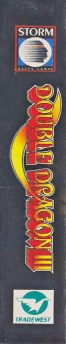 Double Dragon 3 - The Rosetta Stone — box-2D-side (SP)