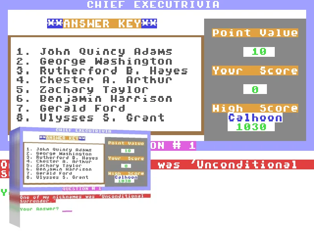 Chief Executrivia — mixrbv2 (WOR)