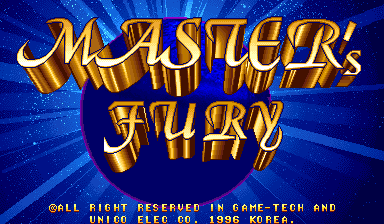Master's Fury — sstitle (WOR)