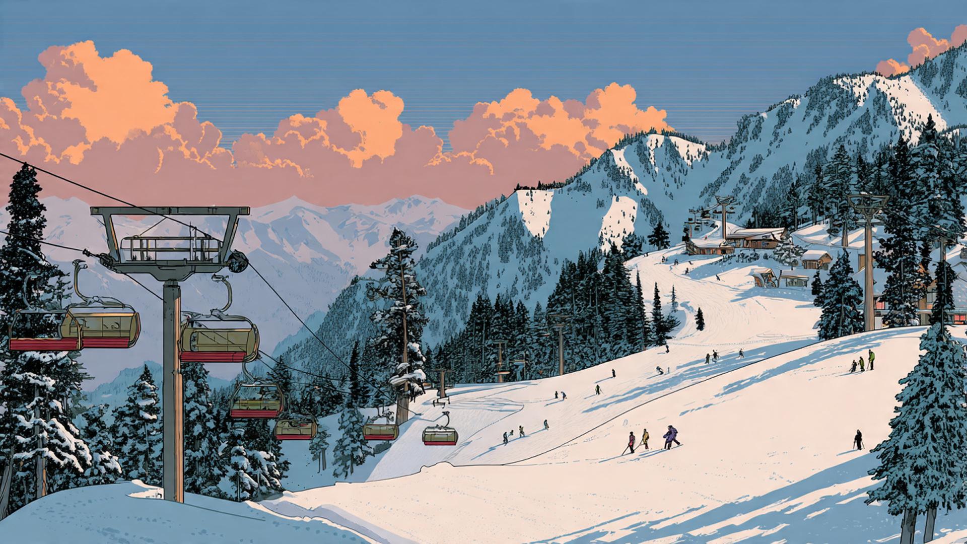 Advanced Ski Simulator — fanart