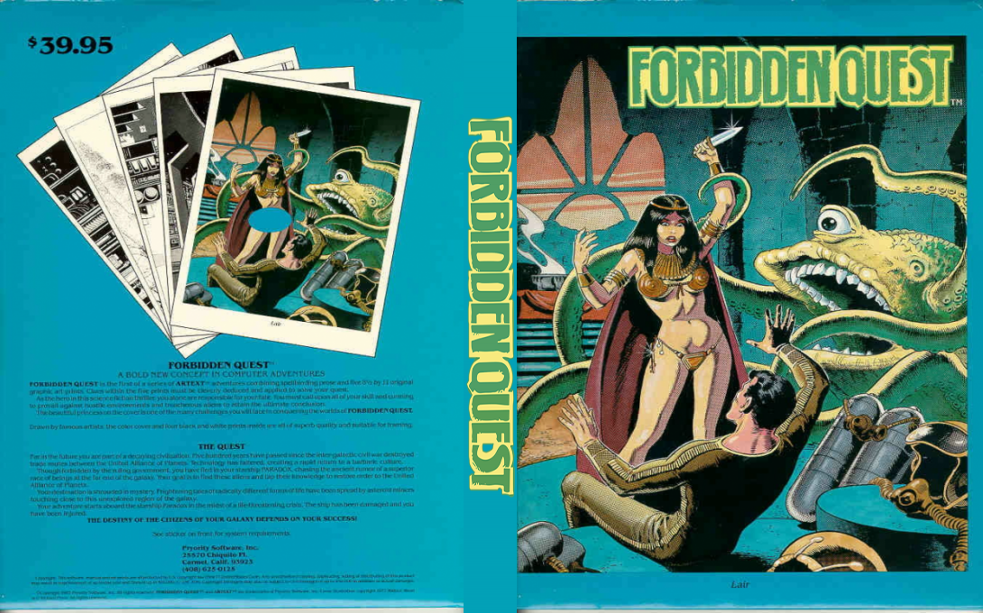 Forbidden Quest — box-texture (US)