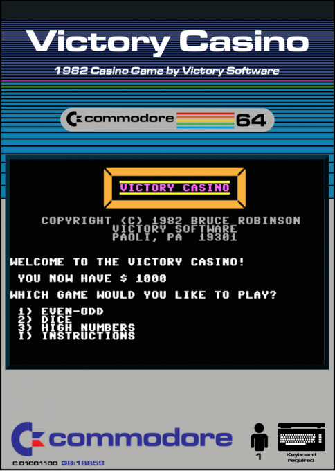 Victory Casino box art