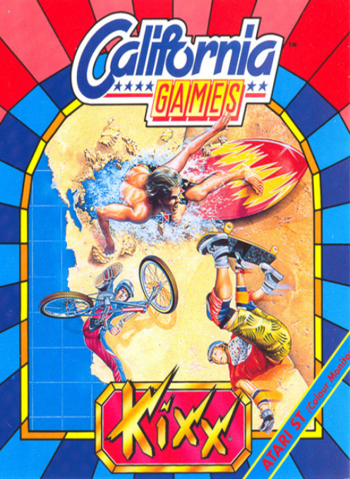 California Games — box-2D (EU)
