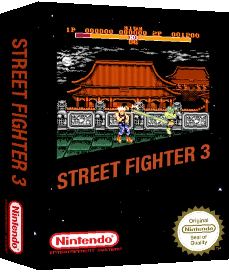 Street Fighter 3 — box-3D (SS)