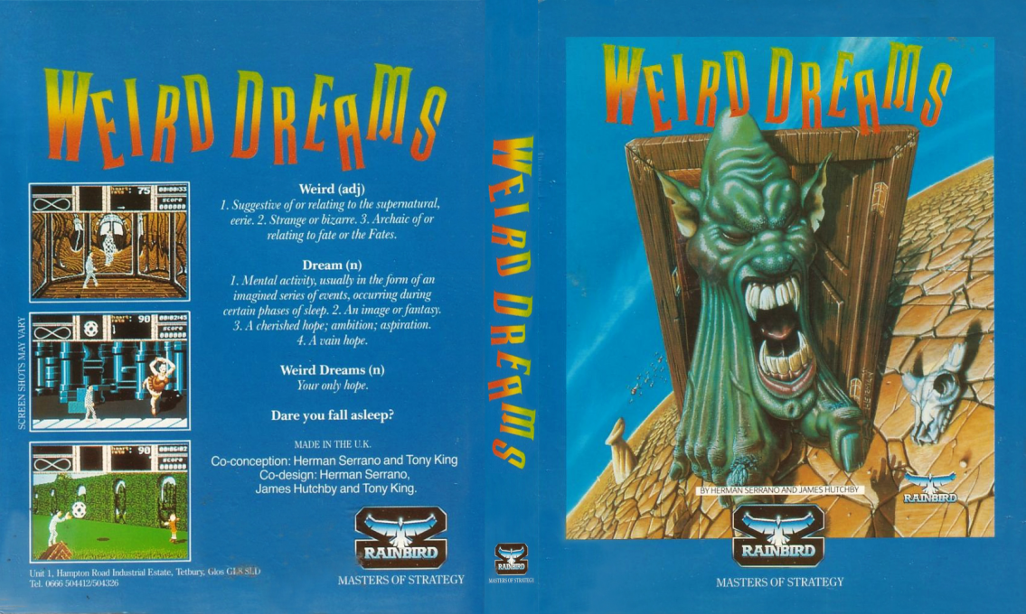 Weird Dreams — box-texture (EU)