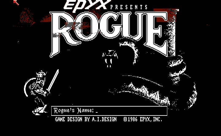 Rogue - The Adventure Game — sstitle (WOR)