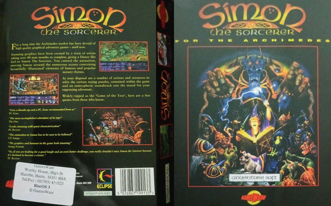 Simon The Sorcerer — box-texture (EU)