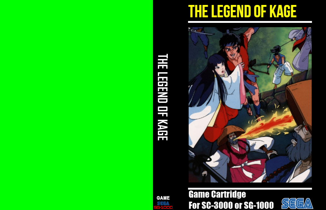 Legend of Kage, The — box-texture (TW)