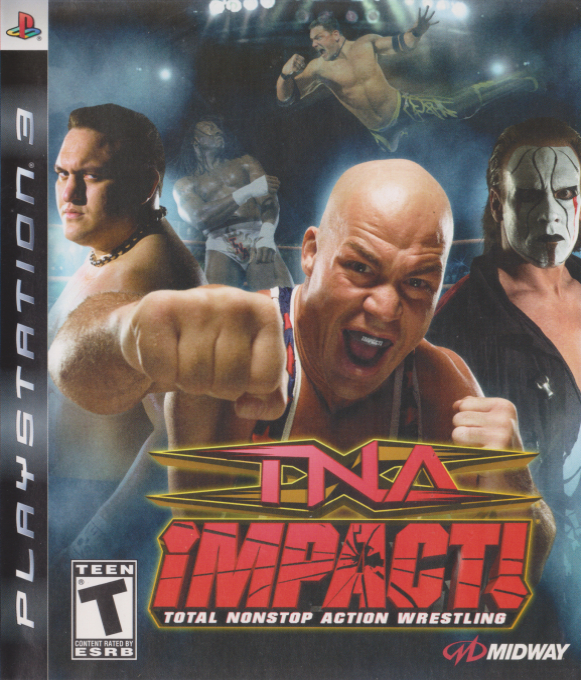 TNA Impact! Total Nonstop Action Wrestling box art
