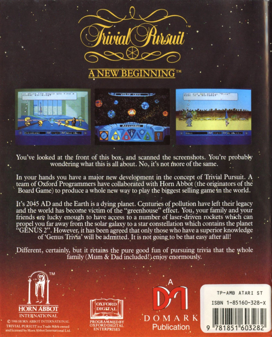 Trivial Pursuit - A New Beginning — box-2D-back (EU)