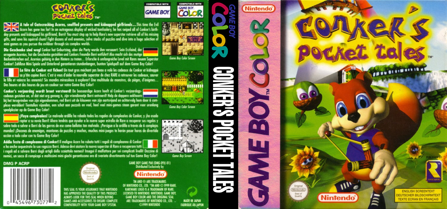 Conker's Pocket Tales — box-texture (EU)