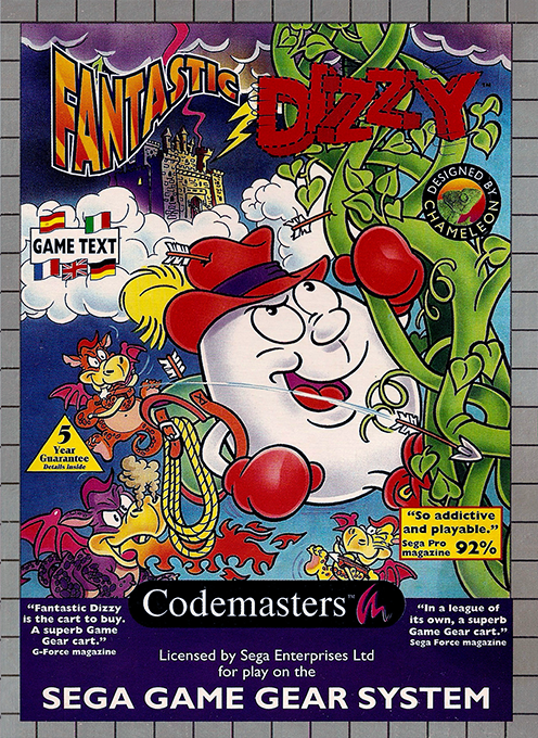 Fantastic Dizzy — box-2D (EU)