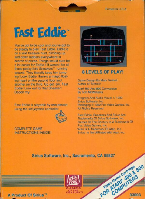 Fast Eddie — box-2D-back (WOR)