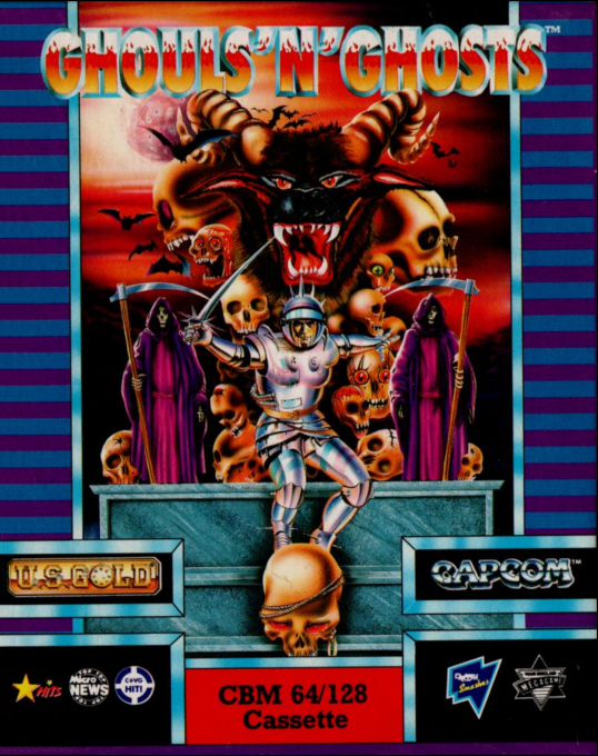 Ghouls'n Ghosts box art