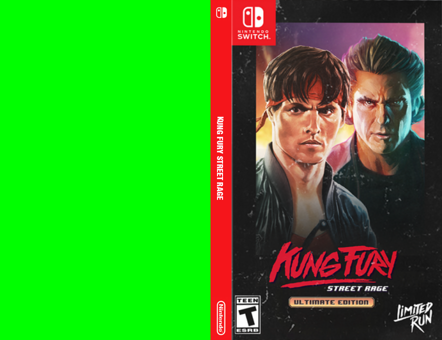 Kung Fury Street Rage — box-texture (US)