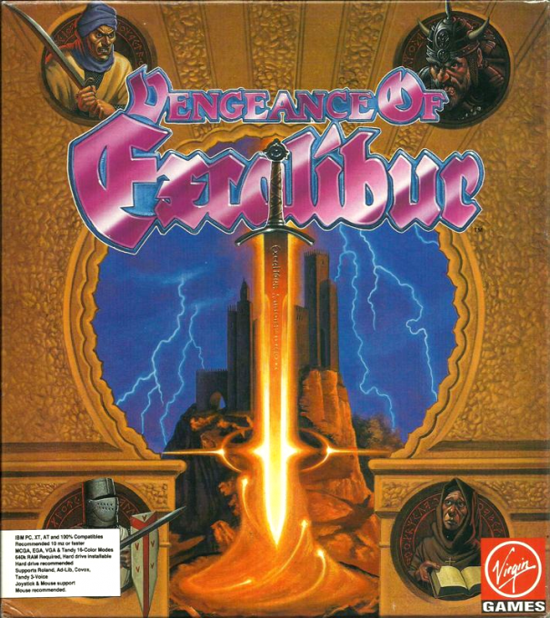 Vengeance Of Excalibur box art