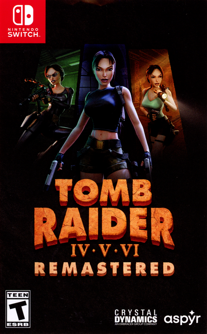 Tomb Raider 4-6 Remastered box art