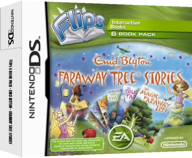 Flips 6 Book Pack - Enid Blyton - Faraway Tree Stories — box-3D (EU)
