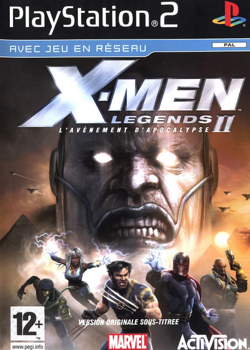 X-Men Legends II - Rise of Apocalypse — box-2D (FR)
