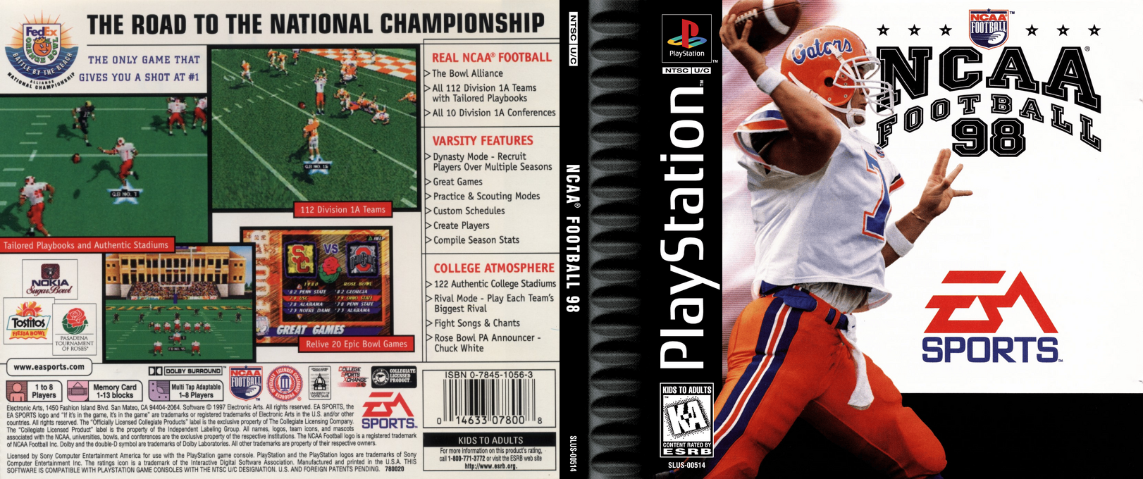 Ncaa Football 98 — box-texture (US)