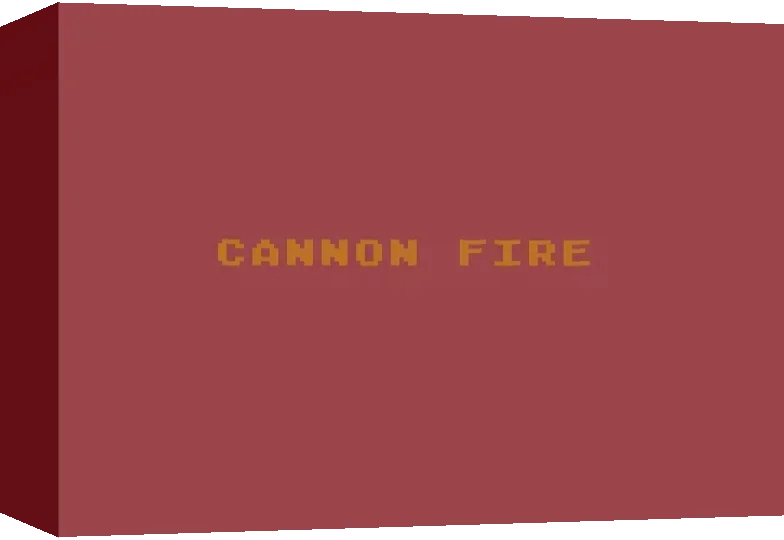 Cannon Fire — box-3D (WOR)