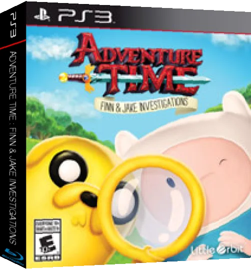 Adventure Time - Finn & Jake Investigations — box-3D (US)