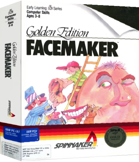 FaceMaker - Golden Edition — box-3D (US)