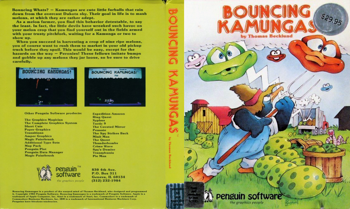 The Bouncing Kamungas — box-texture (EU)