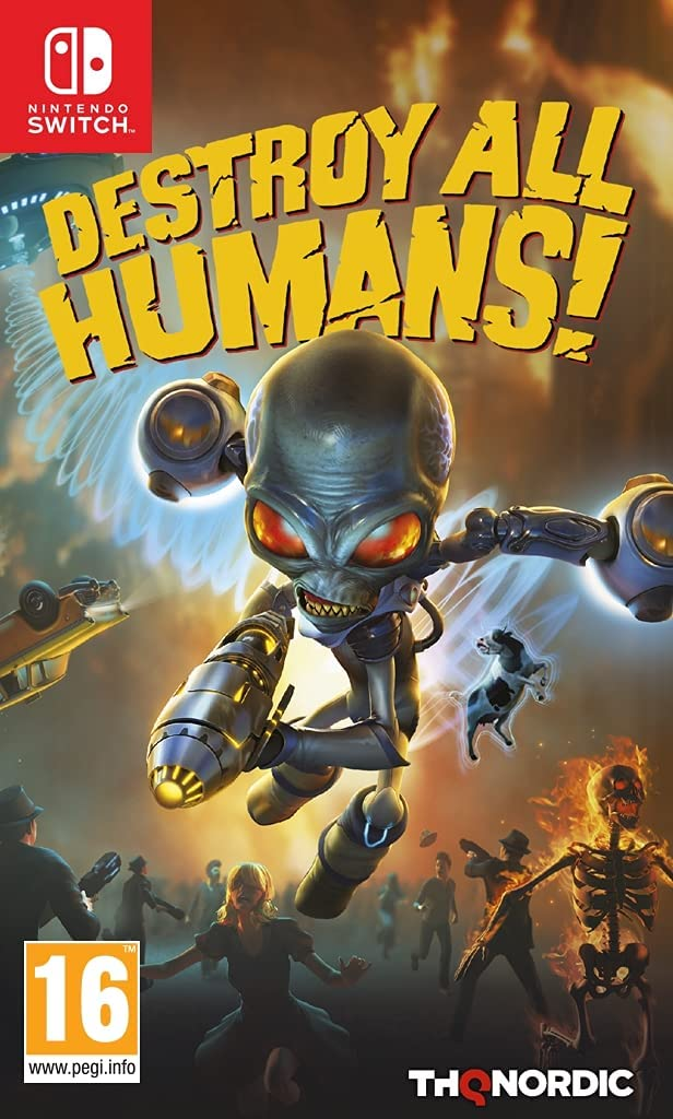 Destroy All Humans! box art